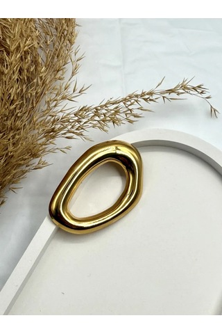 Best Price 34 Orijinal Takli Elbise İçin Broş Ve İğne Halkası 367375852 Altın Rengi