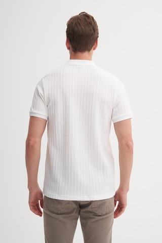 Cazador 40520 Erkek Beyaz Polo Yaka Tshirt