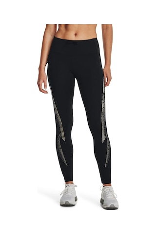 Under Armour Outrun Kadın Tayt 1373207-001 Siyah
