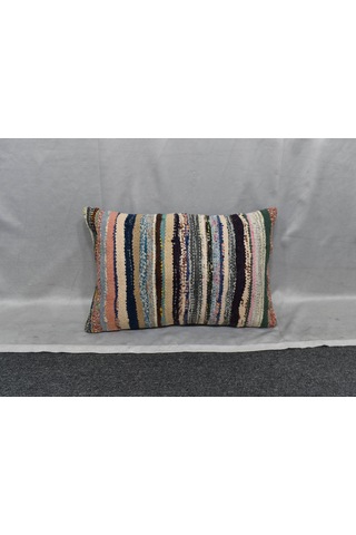 Zehra Abla Halı Yeni El Dokuma Dekoratif Kilim Kırlent Yastık Kılıfı 6238