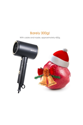 Moveevo Katlanabilir Saç Kurutma Makinesi Güçlü Saç Kurutma Makinesi Otel Kuaför Salonu Için Uygundur
