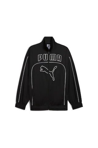 Future.puma.archıve Unısex Geniş Kesim Track Ceket 632082 01 Siyah
