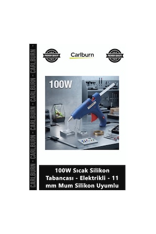 Özel Üretim Profesyonel Hızlı 100w Sıcak Silikon Tabancası Elektrikli 11 Mm Mum Silikon Uyumlu