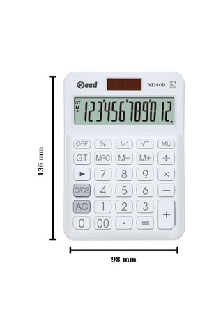 Need Nd-10b Beyaz Hesap Makinesi Genel