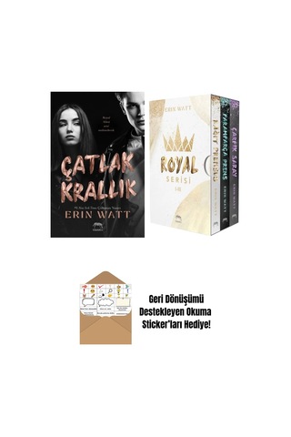 Düşmüş Vâris Royal Serisi 5. Kitap + Lekeli Taç Royal Serisi 4. Kitap