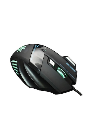 Prestigegoods Usb Kablolu Rgb 7 Tuşlu Oyuncu Mouse - 3200 Dpı - Ergonomik Design - E-spor Faresi Diğer