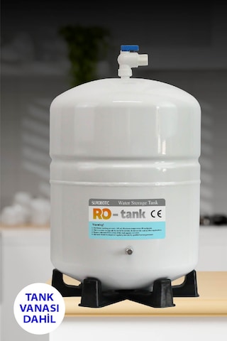 Su Arıtma Cihazı Su Tankı 2.2 Galon 8 Lt Tank Vanası Dahil