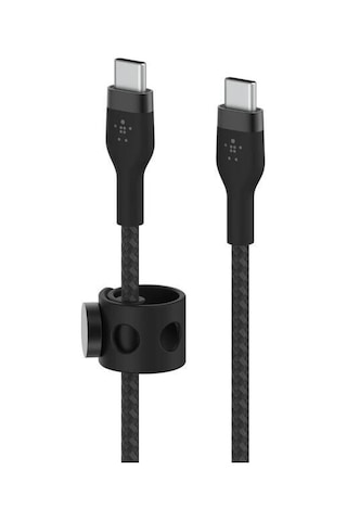 Belkin Cab011ds1mbk Boostcharge Pro Flex 60w Usb-c To Usb-c 1m Kablo - Siyah