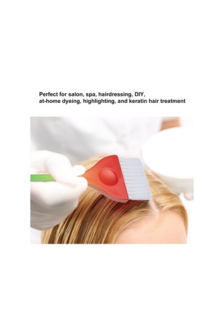 Geeroyoo Saç Boyama Fırçası - Esnek Kıllar, Kök Dokunuşu Ve Renkli Saçlar İçin Mükemmel Dıy Aracı