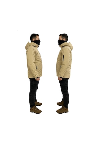 Mysia Outdoor Bej Soft Shell Mont İçi Polarlı Bej