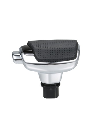 Ranyeek Renault İçin Mat Siyah Otomatik Vites Çubuğu Kısa Tipi Pu+plastik Vites Düğmesi Siyah