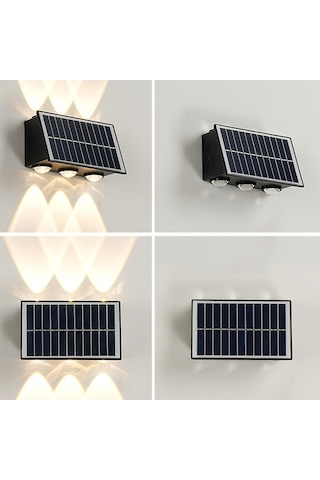 Dancemonkey Ip65 Su Geçirmez Güneş Lamba: Villa Bahçe Dekor, Renkli Gece Aydınlatma Çok Renkli