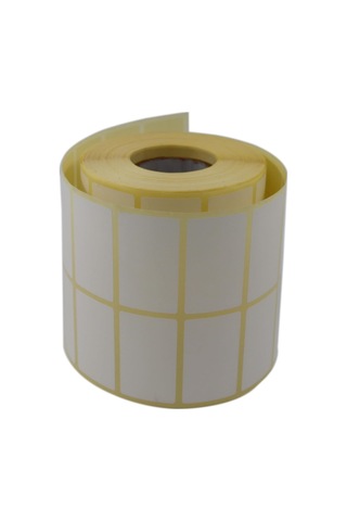 Eko Termal Rulo Etiket, 50mm X 30mm 3000 Adet Yan Yana 2li Sarılmış Rulolar 40mm Kuka Çapı Barkod Yazıcılar İle Uyumludur, Ribon Kullanmadan Yazdırılabilir., Beyaz Diğer