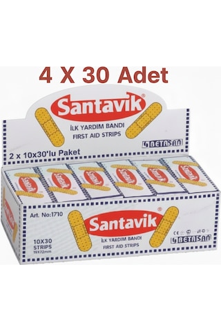 Santavik Yara Bandı 4x30 Çoklu Paket