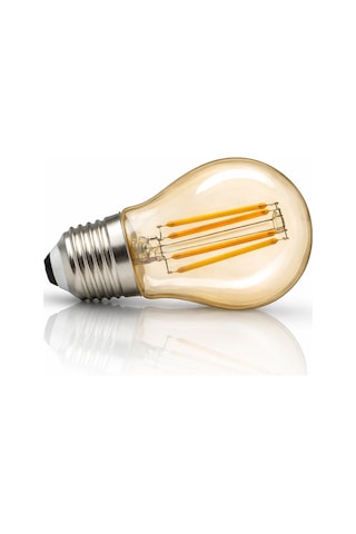 5 Adet Kendal Kes603 Led Rustik Ampul 6w Amber Işık E27 Duy