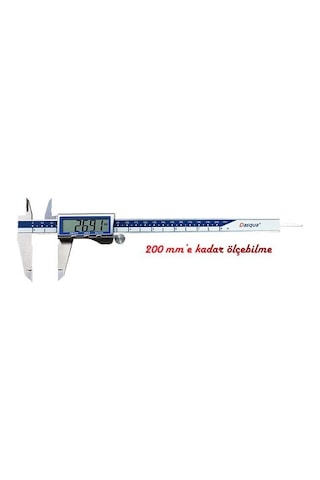 Dasqua 2115-2310 Metal Kasalı Kumpas 200mm
