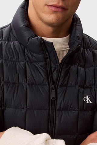 Calvin Klein Su İtici Kapitoneli Dik Yaka Hafif Şişme Yelek Lv04rg507gcef Erkek Yelek Lv04rg507g Cef Lacivert