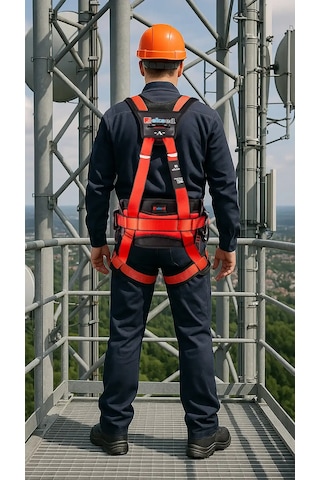Eks P-111 Düşüş Durdurma, Konumlandırma Ve Süspansiyonlu Emniyet Kemeri H Tipi