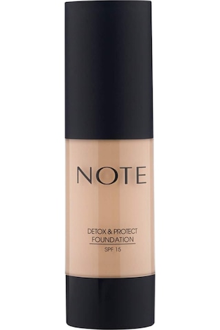 Note Cosmetics Cosmetics Detox & Protect Fondöten Canlandırıcı Etki 02