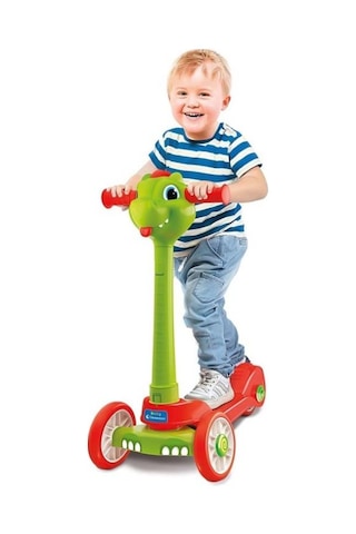 Clementoni Baby Dragon Push Scooter 17738 Çok Renkli