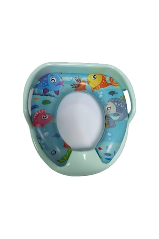 Softy Jumbo Kids - Bebek / Çocuk Klozet Kapağı Adaptörü -mint -balık