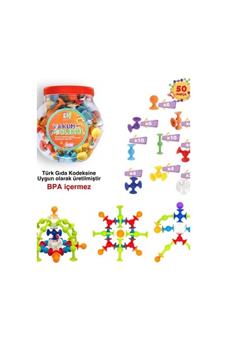 Vakum Molekül 50 Parça