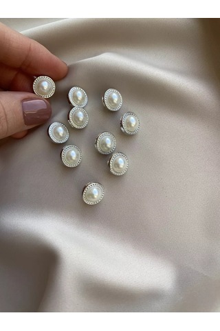 Siberiana İnci Taklidi Düğmeler 12 Mm \ 193443154