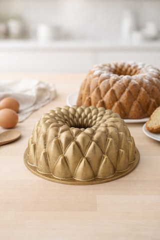 Pigna Döküm Kek Kalıbı 24cm Gold Gold