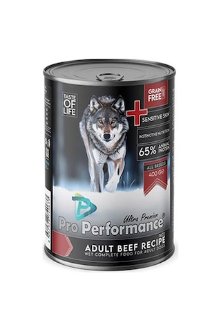 Pro Performance Ultra Premium Biftekli Yetişkin Köpek Konservesi 400 G