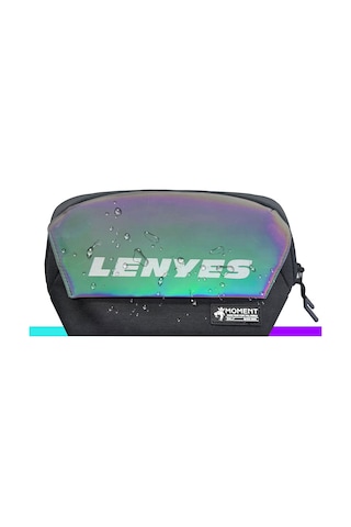 Lenyes Lb713 Dazzling Crossbody Serisi Çok Amaçlı Su Geçirmez Çapraz Vücut Çantası Siyah Siyah