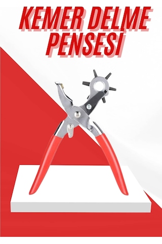 Kemer Delme Pensesi 6 Farklı Boyutta Kemer Delici Ev Deri Kemer Diğer 01227876