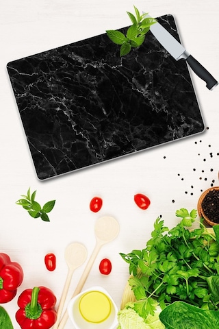 Saban Siyah Mermer | Cam Kesme Tahtası - Cam Kesme Tablası | 20 Cm X 30 Cm
