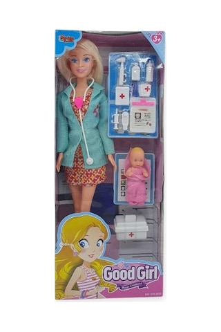Aksesuarlı Model Bebek Doktor Seti - 115225a Lisinya