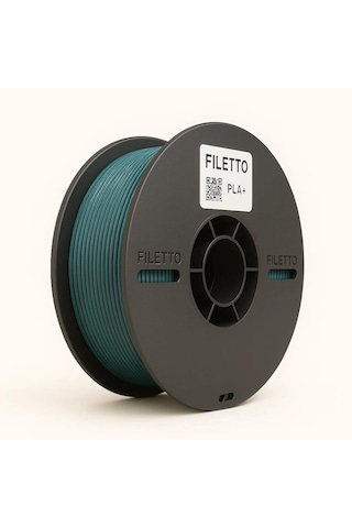 Filetto Pla+ Filament 1.75mm 1 Kg - Petrol Yeşili