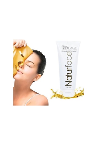 Naturface Leke Açıçı Soyulabilir Altın Maskesi 100Ml