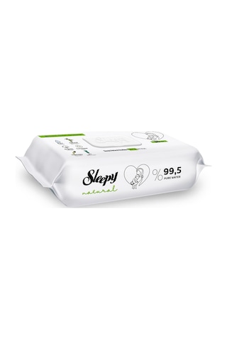 Sleepy Natural Yenidoğan Islak Havlu Mendil 90 Yaprak 48'li