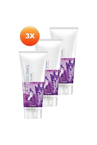 Footworks Lavanta Özlü Ayak Kil Maskesi 3 x 75 ML
