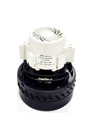EMB İtalyan 24V(DC) 430W Çiftfan Yıkamalı Süpürge Motoru