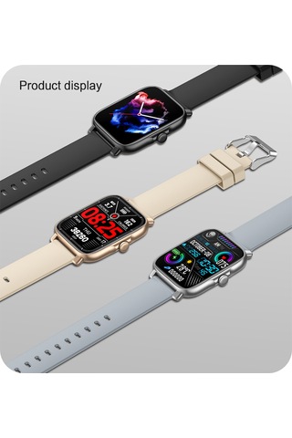 Teltree Gt30 1.69" Ekran Ip67 Su Geçirmez Akıllı Saat (İthalatçı Garantili) + Silikon Kordon