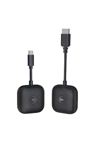 Kablosuz Hd Görüntü Aktarıcı Seti Usb-c Tx Rx 1080p 60hz Tak Çalıştır Bilgisayar Tv Bağlantı Kiti İnternetsiz Ekran Yansıtma - S1 Type C Sku: Smg8690010069603