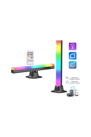 Sese Duyarlı Led Ambiyans Aydınlatma 30 Cm Tv Monitör Arkası