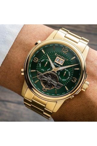Earnshaw Es-8177-88 Erkek Kol Saati Altın