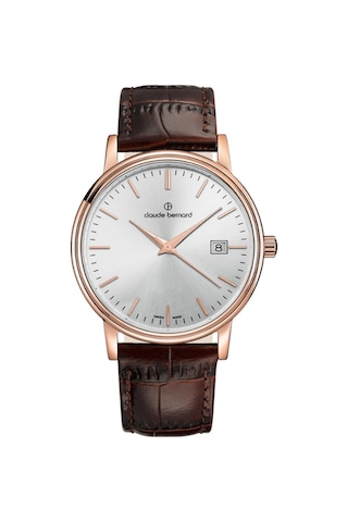 Claude Bernard Cb.53009 37r Aır Swiss Made Erkek Kol Saati Rose Gold