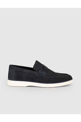 Cabani Siyah Süet Erkek Loafer
