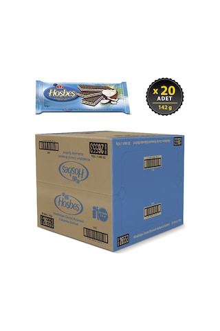 Eti Hoşbeş Hindistan Cevizli Gofret 20 x 142 G