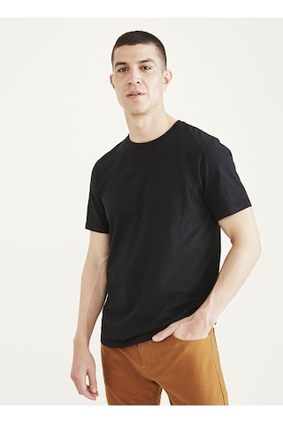 Dockers Erkek Regular Fit Kısa Kol Minimalist T-shirt Siyah