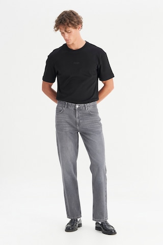Wrangler Pamuk Frank Relaxed Fit Geniş Kesim Gri Jean Denim Pantolon