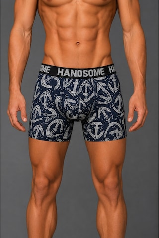 Brem Handsome Çapa Desenli Erkek Boxer Çok Renkli