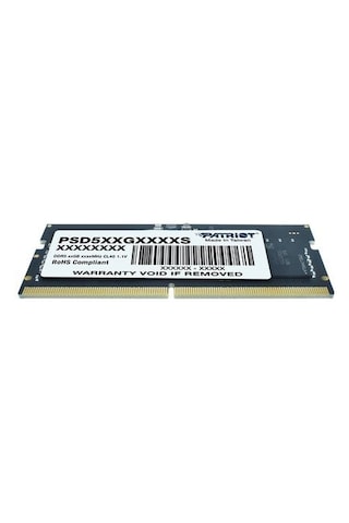 Patriot Signature Line 16gb 1x16gb Ddr5 5600mhz Cl46 Sodımm Gaming Ram Psd516g560081s