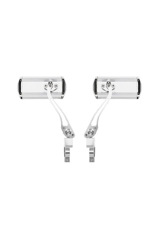 Dinosaurs Gümüş 1 Çift Alüminyum Bisiklet Aynası, Evrensel Gidon Ayarlanabilir Dikiz Bisiklet Aynası, Güvenlik Aynası, Yol, Kir, Elektrikli Bisiklet, Bisiklet Aksesuarları Altın